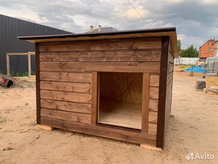 Будка для собаки утепленная