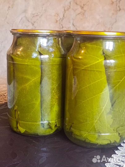 Виноградные листья для долмы