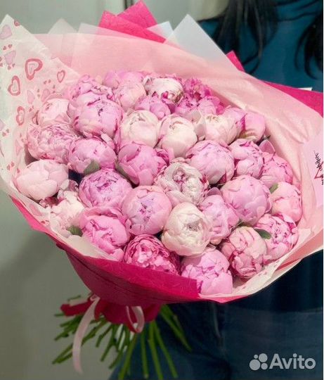 Пионы цветы