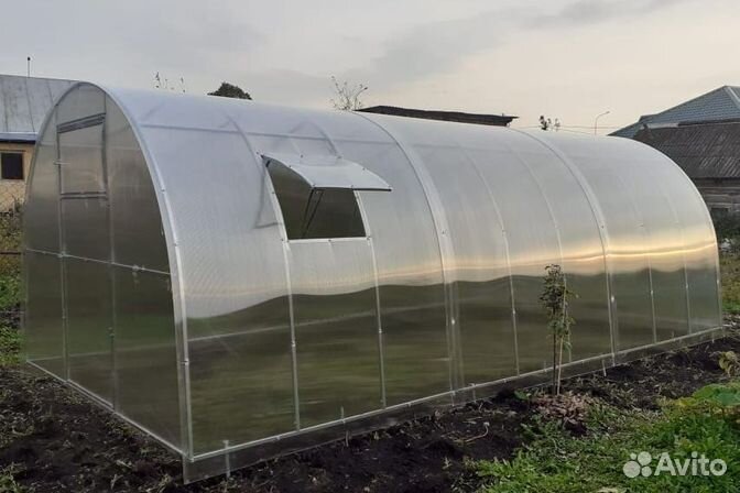 Теплица 3 на 6 комплект с поликарбонатом