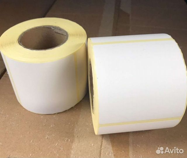 Термо этикетка 58*60*500