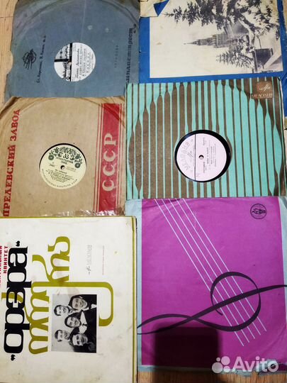 Виниловые пластинки 50-80х г. 73шт
