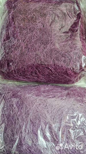 Сизаль волокно для творчества рукоделия