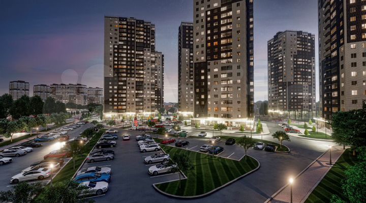 2-к. квартира, 50,6 м², 12/24 эт.