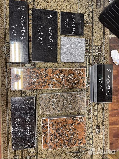 Гранитные плиты специально для кожевников