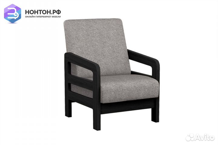 Кресло Вега-34 светло-серое