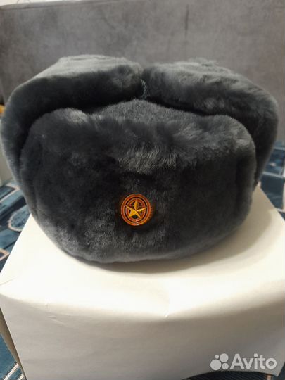 Шапка ушанка военная