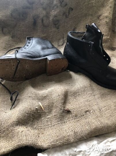 Ботинки ркка кожа