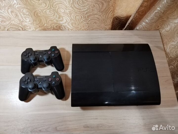 Игровая приставка ps3 super slim