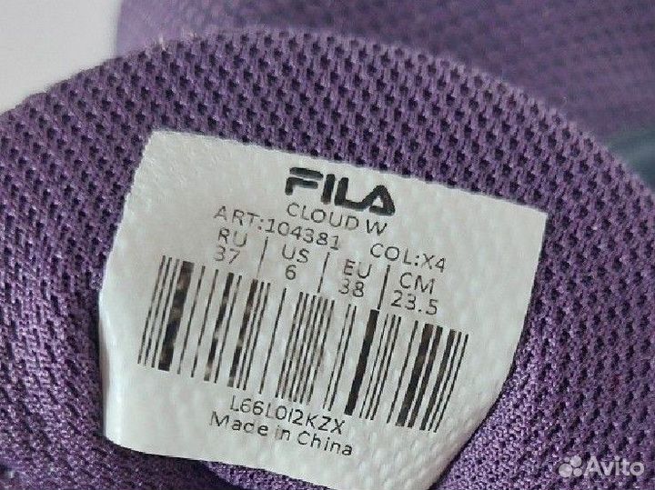 Кроссовки fila 37 размер