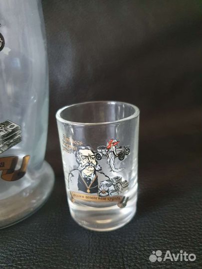 Графин и 3 стопки