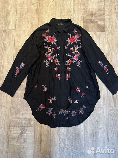 Платье рубашка Zara