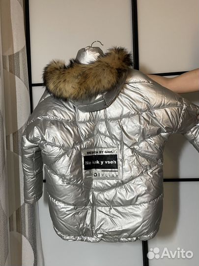 Пуховик для девочек Gnk