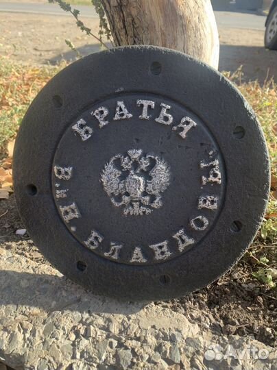 Антикварный гнет для сыра. Царизм