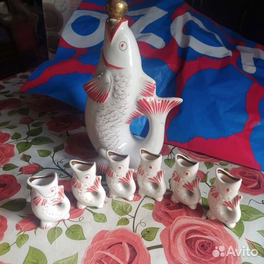 Фарфоровый набор и моряк с Авторы