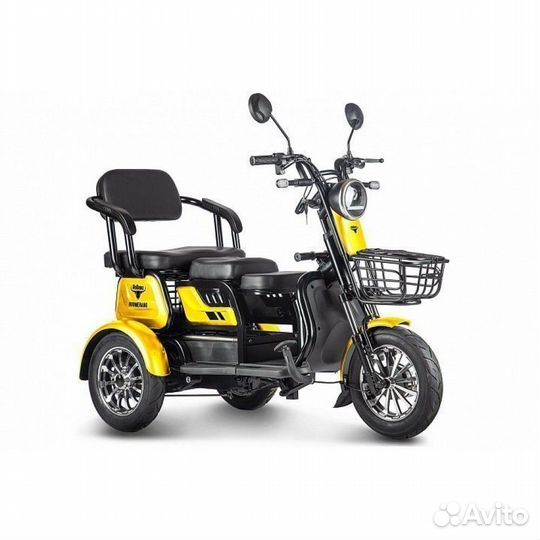 Скутер электрический трехколёсный