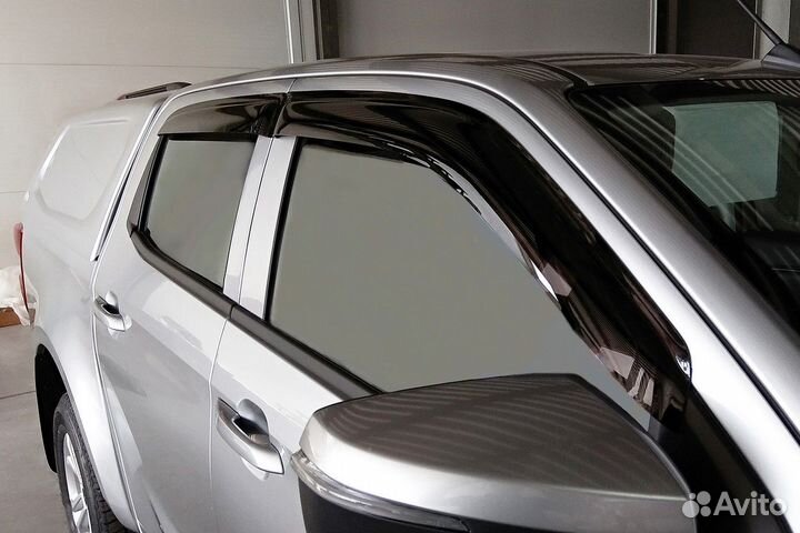 Дефлекторы окон (4 шт.) Isuzu D-Max 3