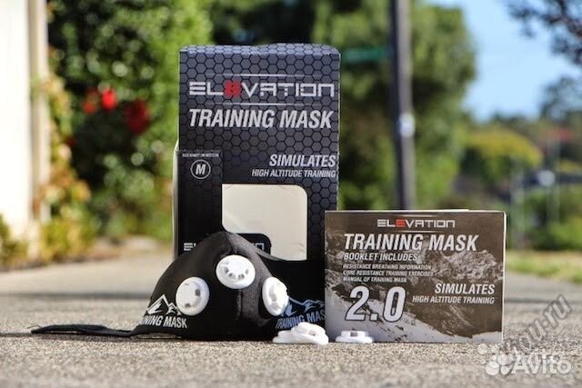 Маска Training Mask 2.0 имитация горного воздуха