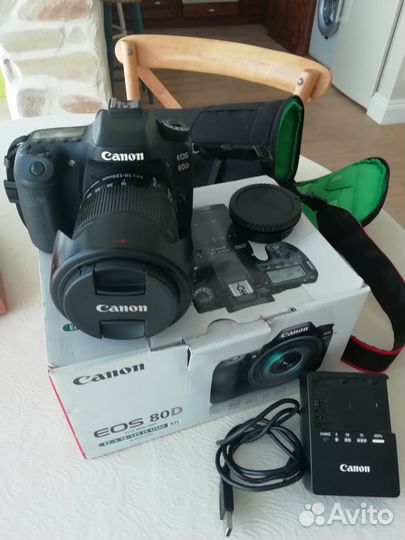 Фотоаппарат Canon EOS 80D Kit 18-135mm