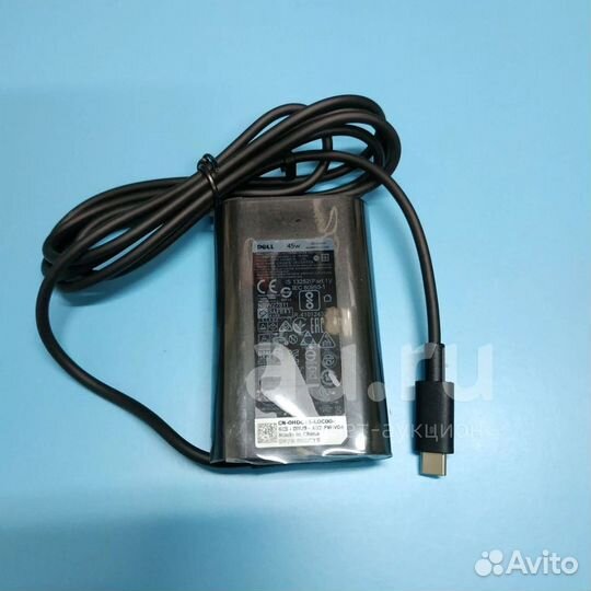 Блок питания для Dell Type-C, 45W, 20V, 2.25A