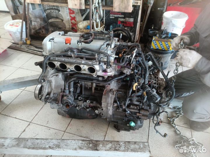 Двигатель K20A6 с АКПП