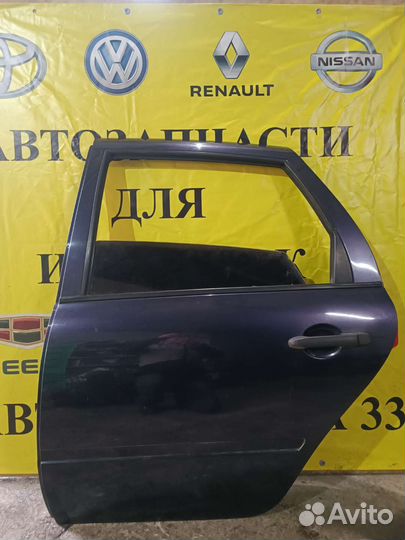 Дверь задняя левая Лада Калина 1 седан