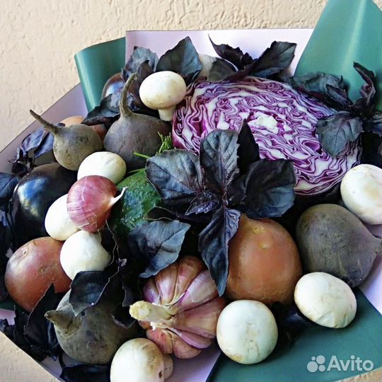 Съедобные букеты из овощей