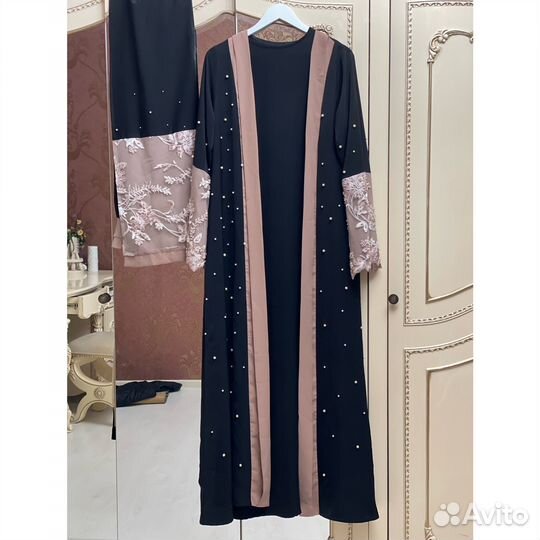 Шикарная женская абая накидка