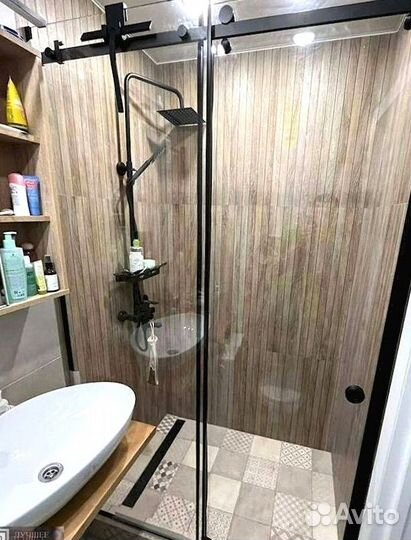 Стеклянные душевые перегородки / прочное стекло