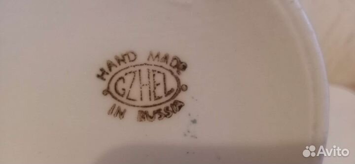 Подсвечники гжель