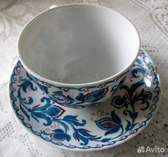 Чашка с блюдцем