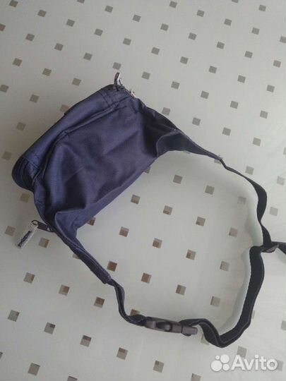 Сумка на пояс Синяя