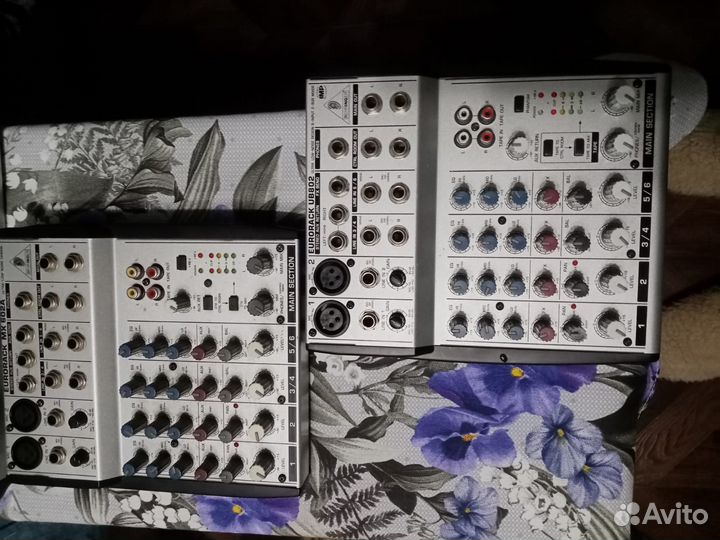 Пульты Beringer микшерные