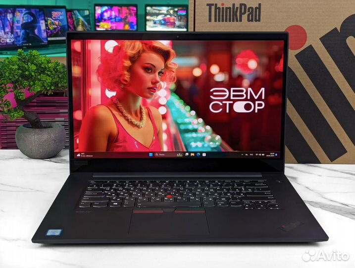 Сенсорный ThinkPad P1 Gen 2 i7-9850H 4K IPS T2000