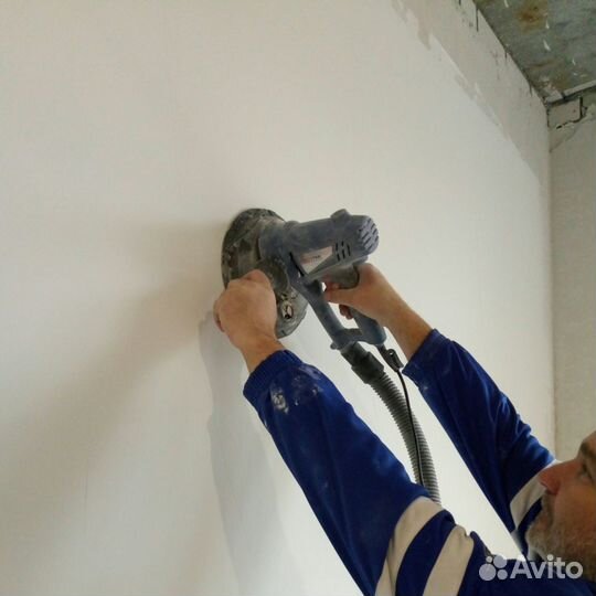 Штукатурка, шпаклевка, оклейка обоев