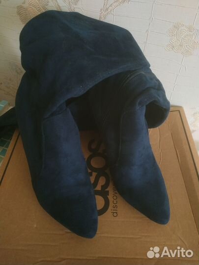 Сапоги женские ботфорты ASOS