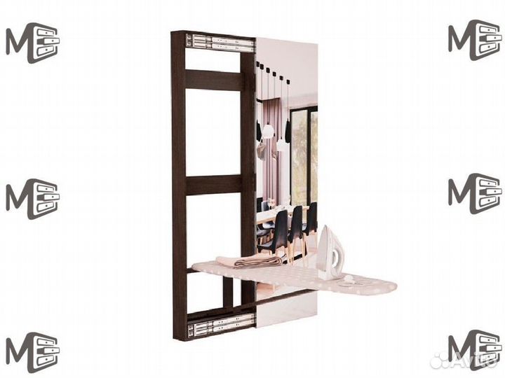 Гладильная доска Смарт с зеркалом