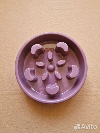 Миска для медленного кормления собак