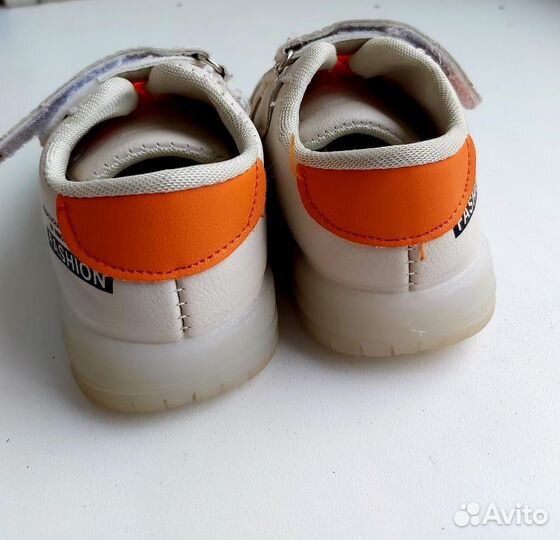 Кроссовки детские на липучке 17 размер