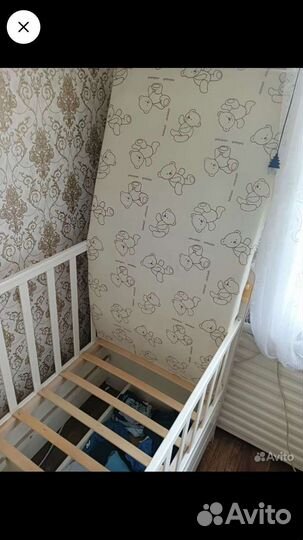 Детская Кроватка с маятником