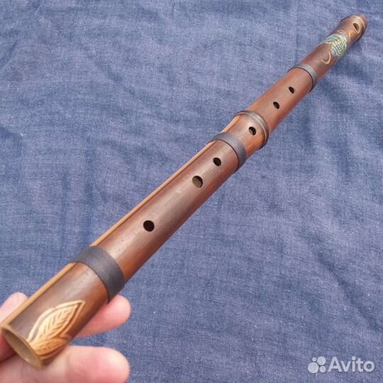 Бамбуковая флейта бансури 