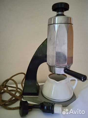 Электрическая гейзерная кофеварка СССР