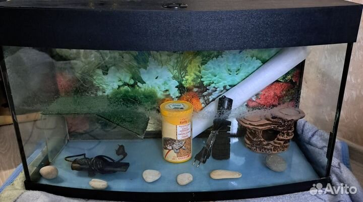 Аквариум 140 литров Панорамный с Комплекта
