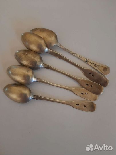 Серебрянные ложки. 86р/гр