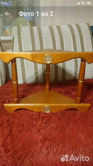 Полка под иконы угловая