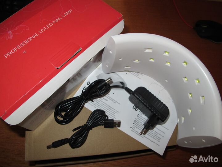 Лампа для сушки ногтей UV-LED SUN 9C