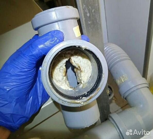 Устранение засоров в квартирах, в трубах, унитазе