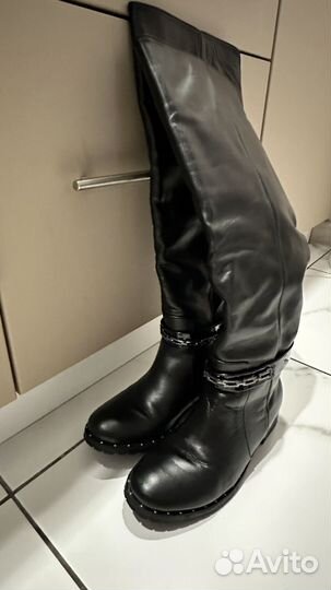 Сапоги зимние натуральная кожа