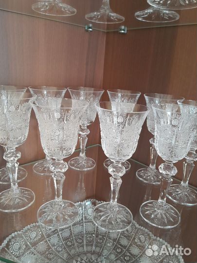 Бокалы снежинка