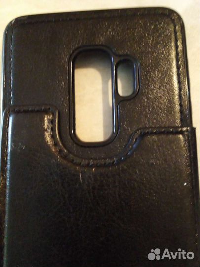 Чехол S9 S7edge нат.кожа